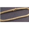 Image 5 : Ladies Bracelet in Yellow 14K Gold with Diamonds