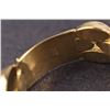 Image 4 : Ladies Ring in Yellow 18K Gold with Ruby and Sapphire