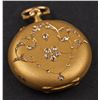 Image 7 : Pocket Watch "R. Carassale" in Yellow 18K Gold with Diamonds