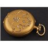 Image 8 : Pocket Watch "R. Carassale" in Yellow 18K Gold with Diamonds
