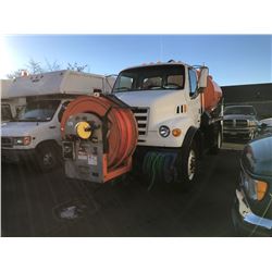 2002 STERLING PUMPER TRUCK, WHITE, VIN # 2FZAATAK52AJ68259