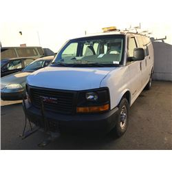 2003 GMC 2500, WORK VAN, WHITE, VIN # 1GTGG25V431118223