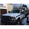 Image 2 : 2003 FORD F-450 XL SUPERDUTY, 2 DOOR DUMP, WHITE, VIN # 1FDXF46S83EC55656