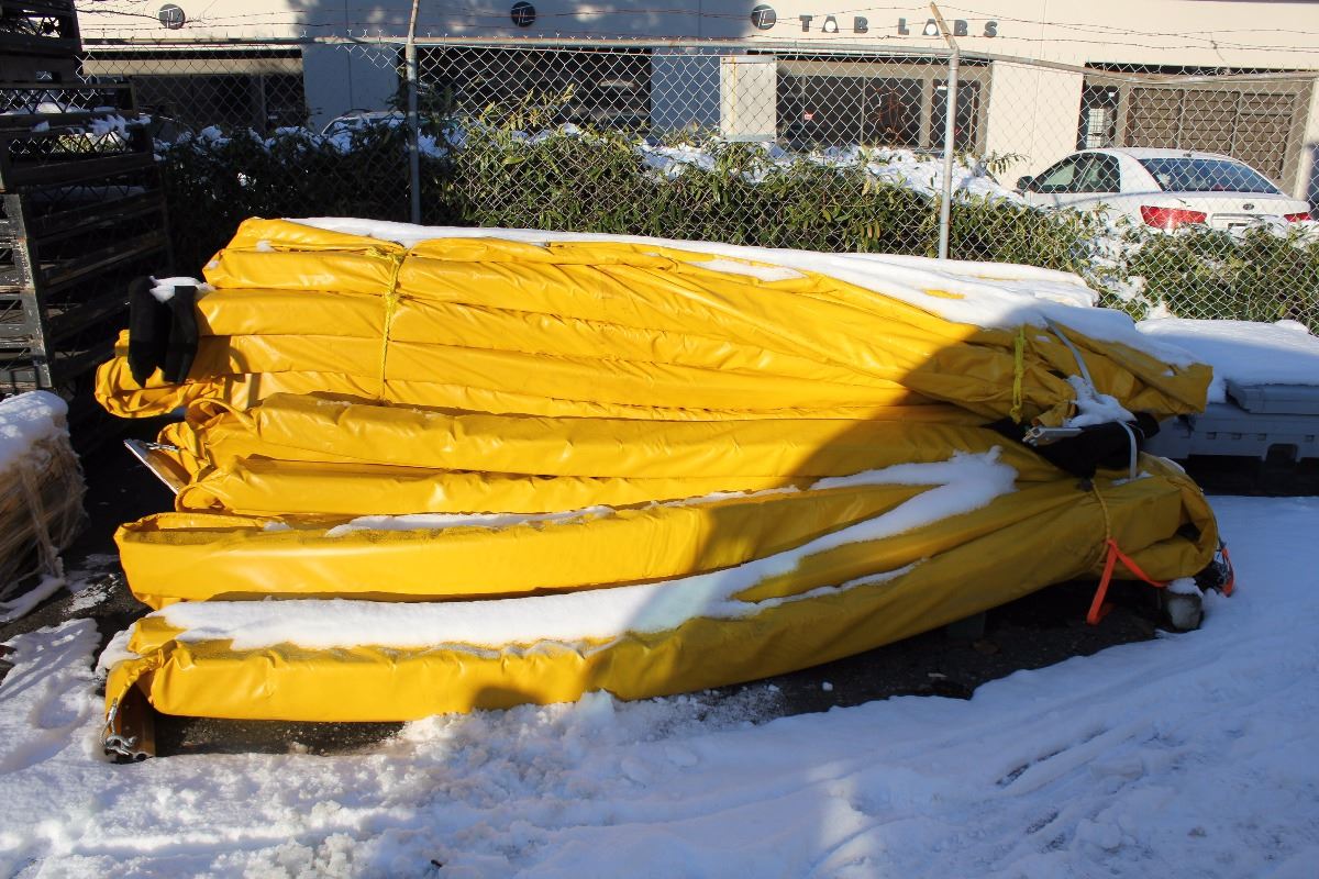 Yellow Containment LARGE YELLOW SPILL CONTAINMENT PADS