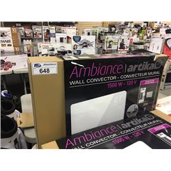AMBIENCE 1500 WATT WALL CONVECTOR HEATER