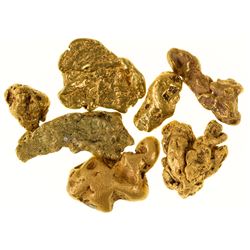 Alaskan Gold Leaf and Flat Nuggets