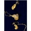 Image 1 : Three Gold Nugget Necklaces