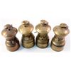 Image 1 : Four Small Size Baldwin Carbide Lamps