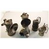 Image 1 : Group of Five Carbide Lamps