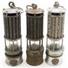 Image 1 : Three Wolf Safety Lights with Glass Inserts
