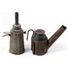 Image 1 : Two Small Oddly Shaped Teapot Lamps