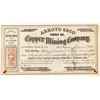 Image 1 : Arroyo Seco Number One Copper Mining Company Stock Certificate