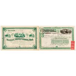 Two Good Utah Mining Stock Certificates