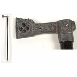 Original German Mining Parade Cane / Staff