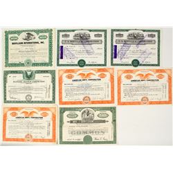 US Beryl Company Stock Certificates