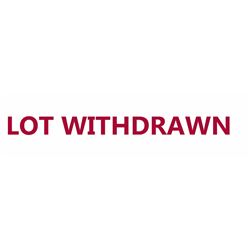 LOT WITHDRAWN