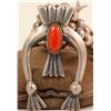 Image 2 : Vintage Navajo Sterling Silver Squash Blossom Necklace
