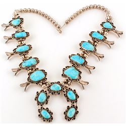 Elaborate Squash Blossom Necklace