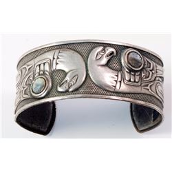 Vintage Pacific NW Embossed Bracelet