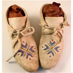 Southern Plains Beaded Moccasins