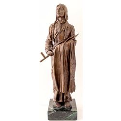 "Standing Bear" Bronze by Carl Kouba