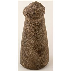 Indian Artifact Phallic Effigy Pestle