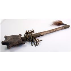 Vintage Leather Turtle Medicine Stick