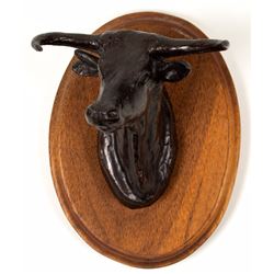 Charles M. Russell Bronze Steer Head