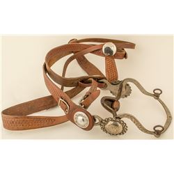 Silver Bit, Headstall, and Bridal