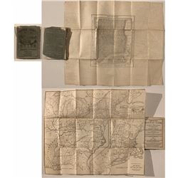 American Railway Pocket Guide (1852) w/ Map