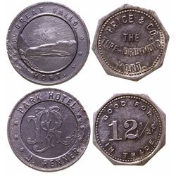R-7, Great Falls and Drummond Tokens