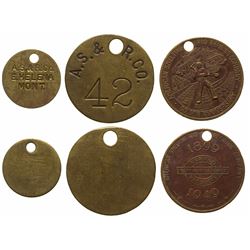 3 East Helena Tokens