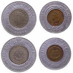 Rare Miles City Indian Head Nickel and Penny