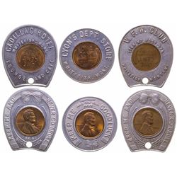 Whitefish Encased Penny Tokens