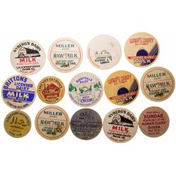 14 Montana Dairy Bottle Caps