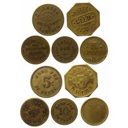 Five Montana Tokens