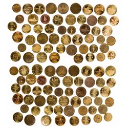 Huge Brass Montana Token Collection