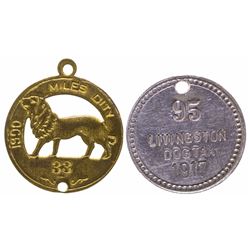 Two Montana Dog Tags