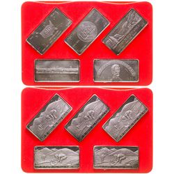 Five Out of the West Silver Art Bars