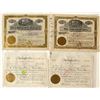 Image 1 : Four Bank Stock Certificates