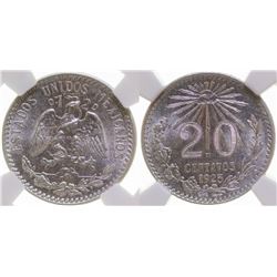 Silver 20 centavo coin (1925)