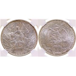 Silver Mexican Peso (1913)