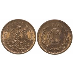 Un Centavo Mexican Coin (1905)