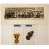Image 1 : ANA 1931 & 1932 Convention Badges Plus a 1932 Photograph