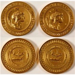 ANA Gold Membership Medal Pair