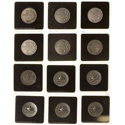 ANA 60 Year Personalized Membership Electrum Medals