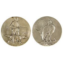 Society of Medalists: Hunter and dog