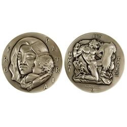 Society of Medalists: Woman and child