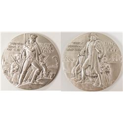 Society of Medalists: Pilgrims landing