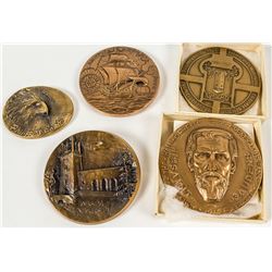Five Bronze Medals